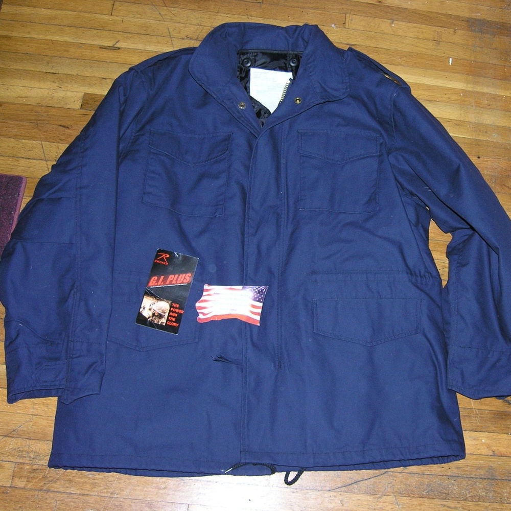 Rothco GI PLUS Military Navy blue jacket size L in